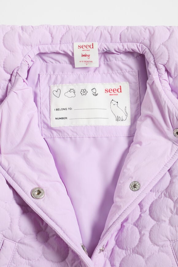 Quilted Jacket  Soft Lilac  hi-res