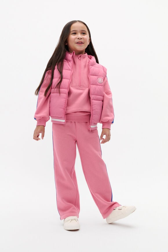 Essential Logo Vest  Raspberry  hi-res