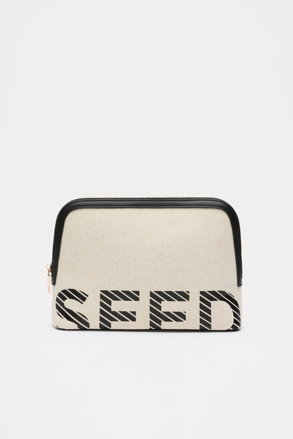 Cropped Logo Pouch  Black  hi-res