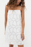 Cutwork Woven Mini Dress  Whisper White  hi-res