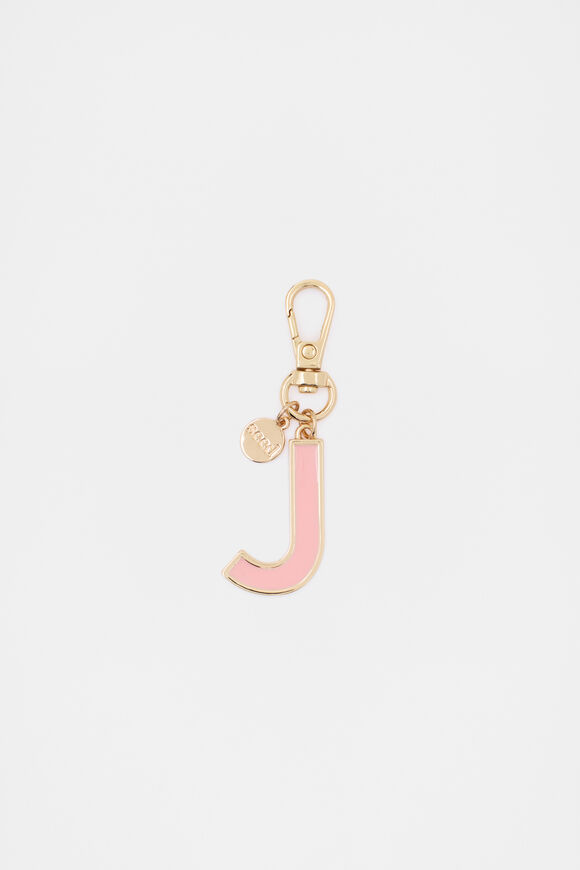Initial Bag Charm  J  hi-res
