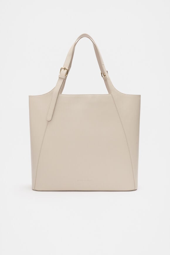 Buckle Detail Tote  Oat  hi-res