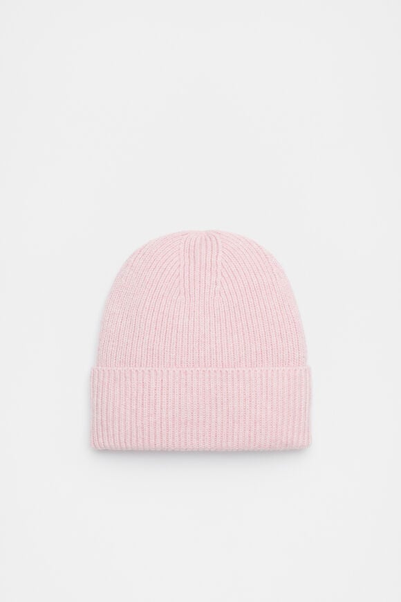 Rib Knit Beanie  Rose Petal Marle  hi-res