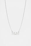 Mum Necklace  Silver  hi-res