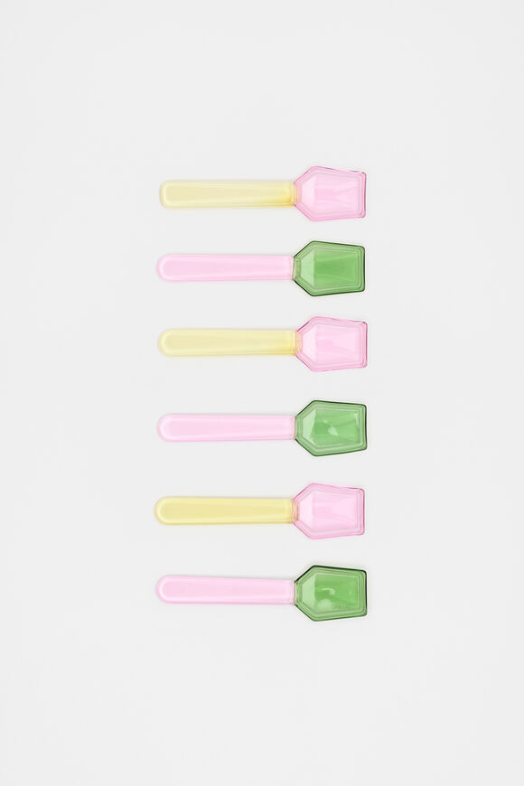 Selene Gelati Spoon Set of 6  Multi  hi-res