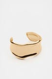 Sculptural Organic Cuff  Gold  hi-res