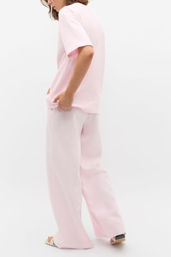 Textured Longline Boxy Tee  Primrose Twist  hi-res