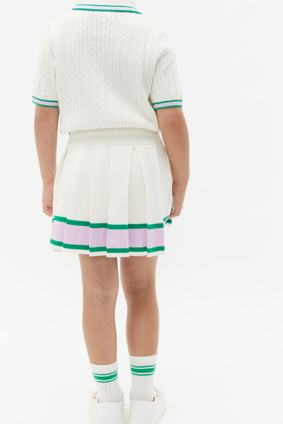 Pleat Knit Skirt  Canvas  hi-res