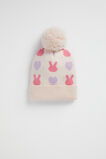 Bunny Heart Beanie  Multi  hi-res