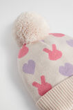 Bunny Heart Beanie  Multi  hi-res