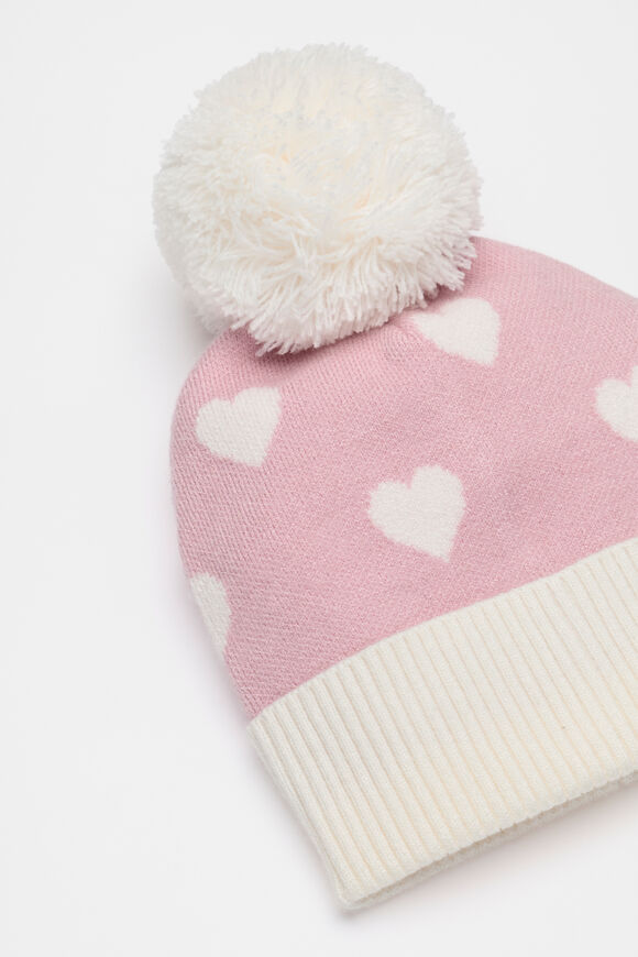 Heart Initial Beanie  Heart  hi-res