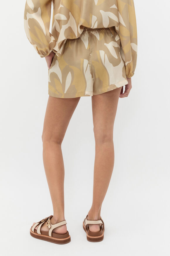 Satin Printed Short  Multi  hi-res