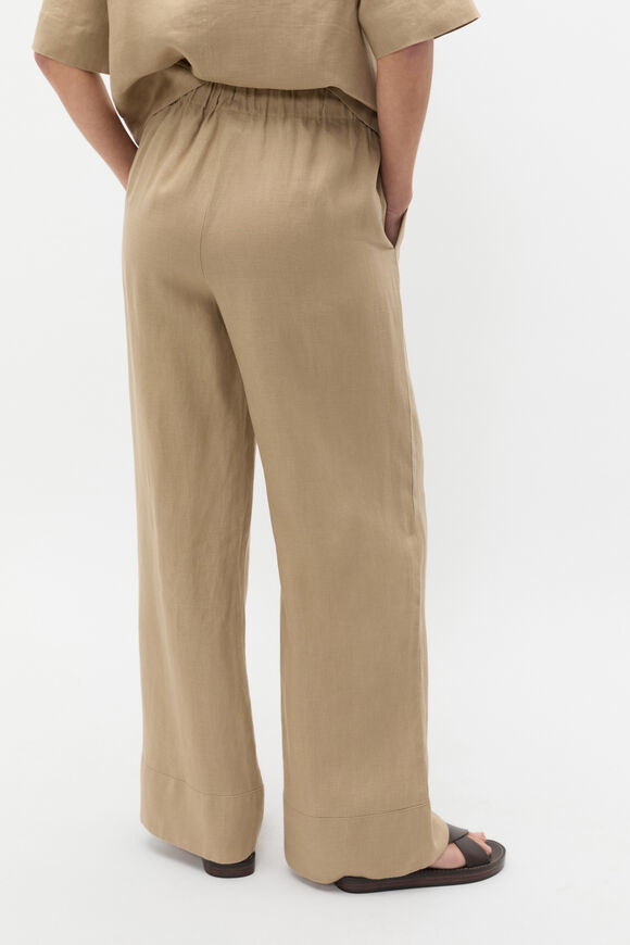 Core Linen Casual Tie Pant  Rye  hi-res