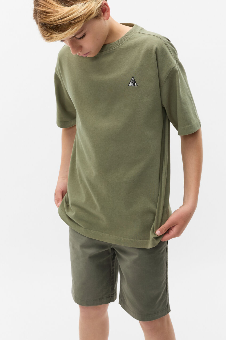 Garment Dye Tee  Vintage Khaki