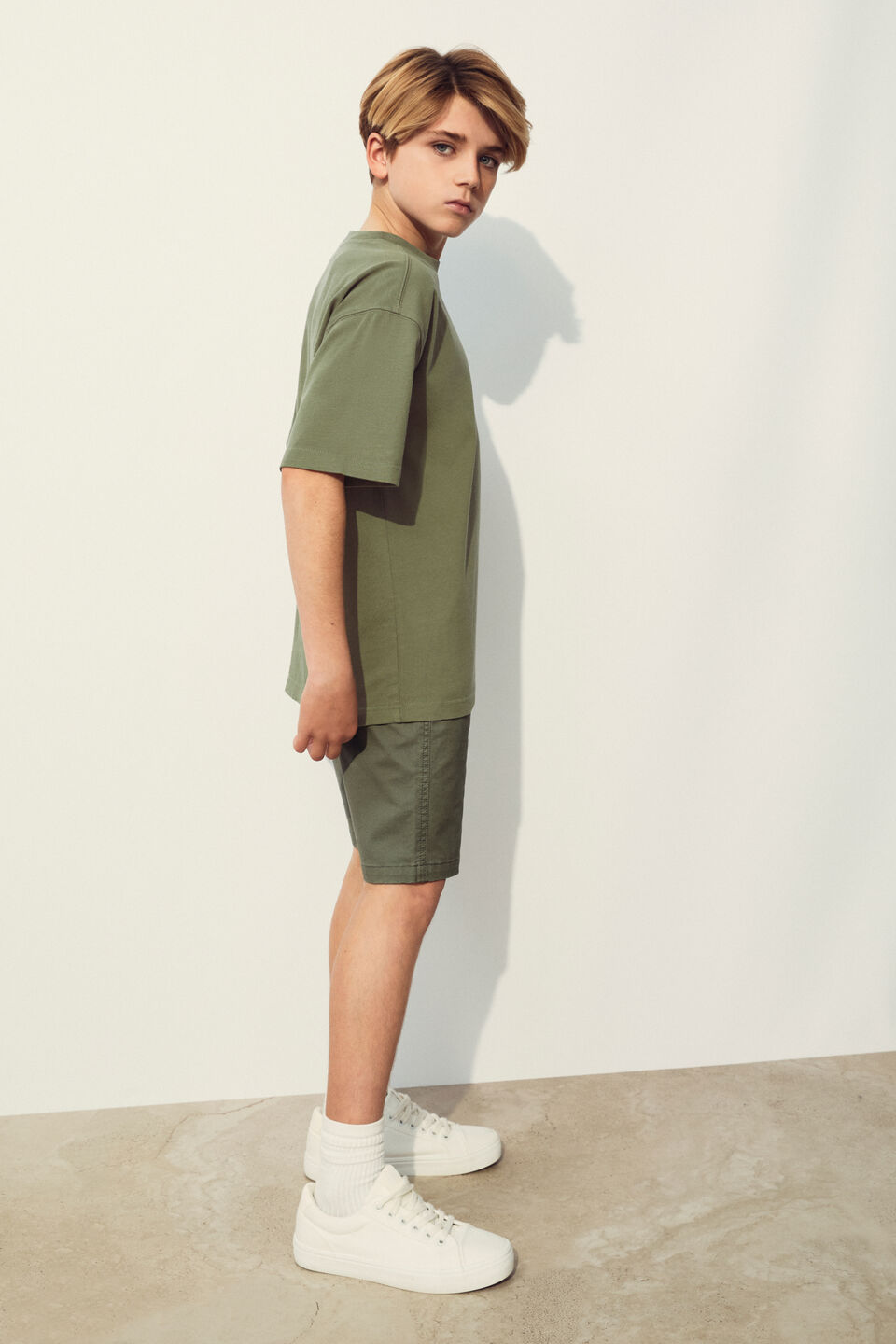 Chino Short  Vintage Khaki