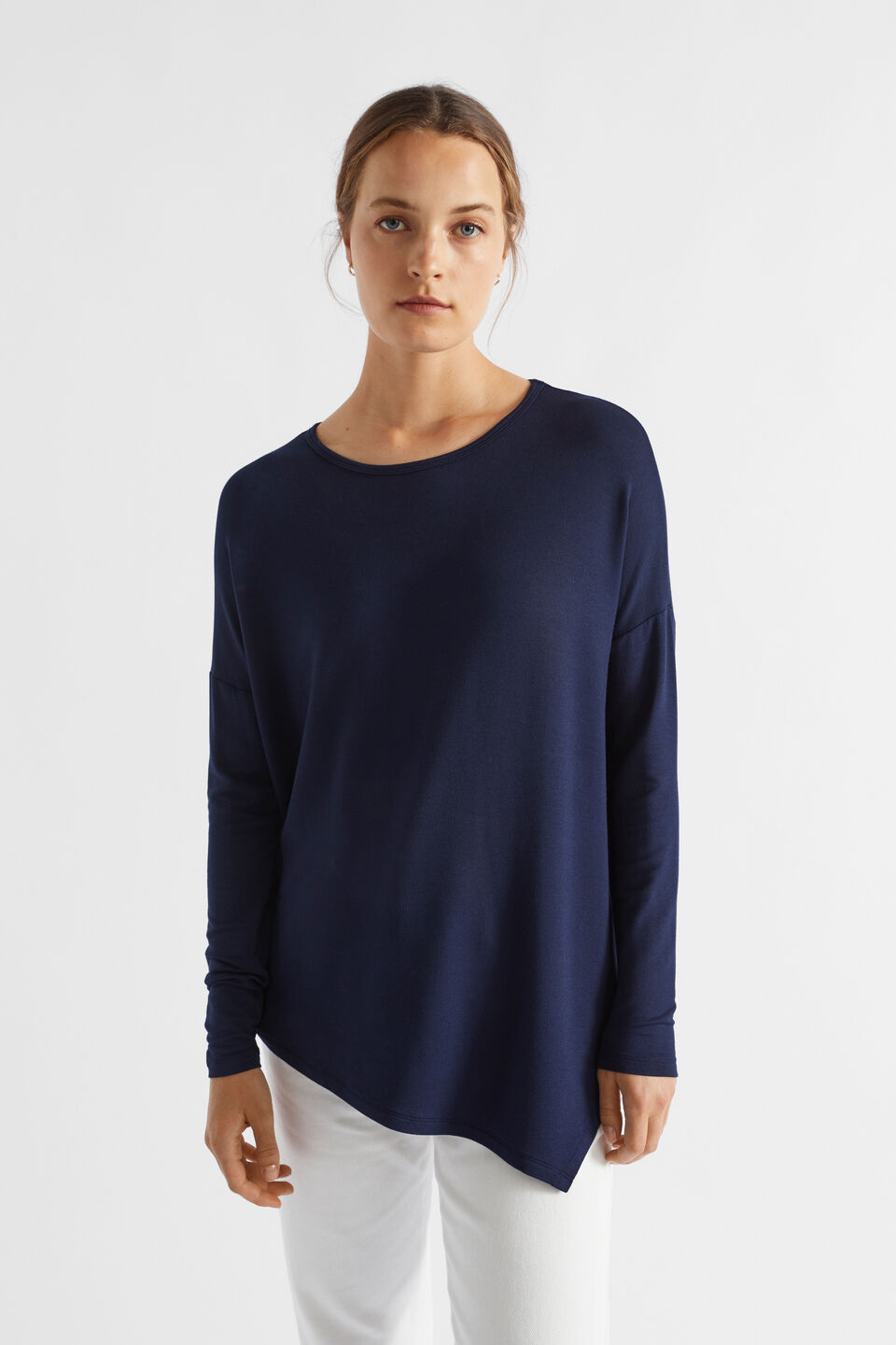 Core Asymmetrical Top  Midnight Sky