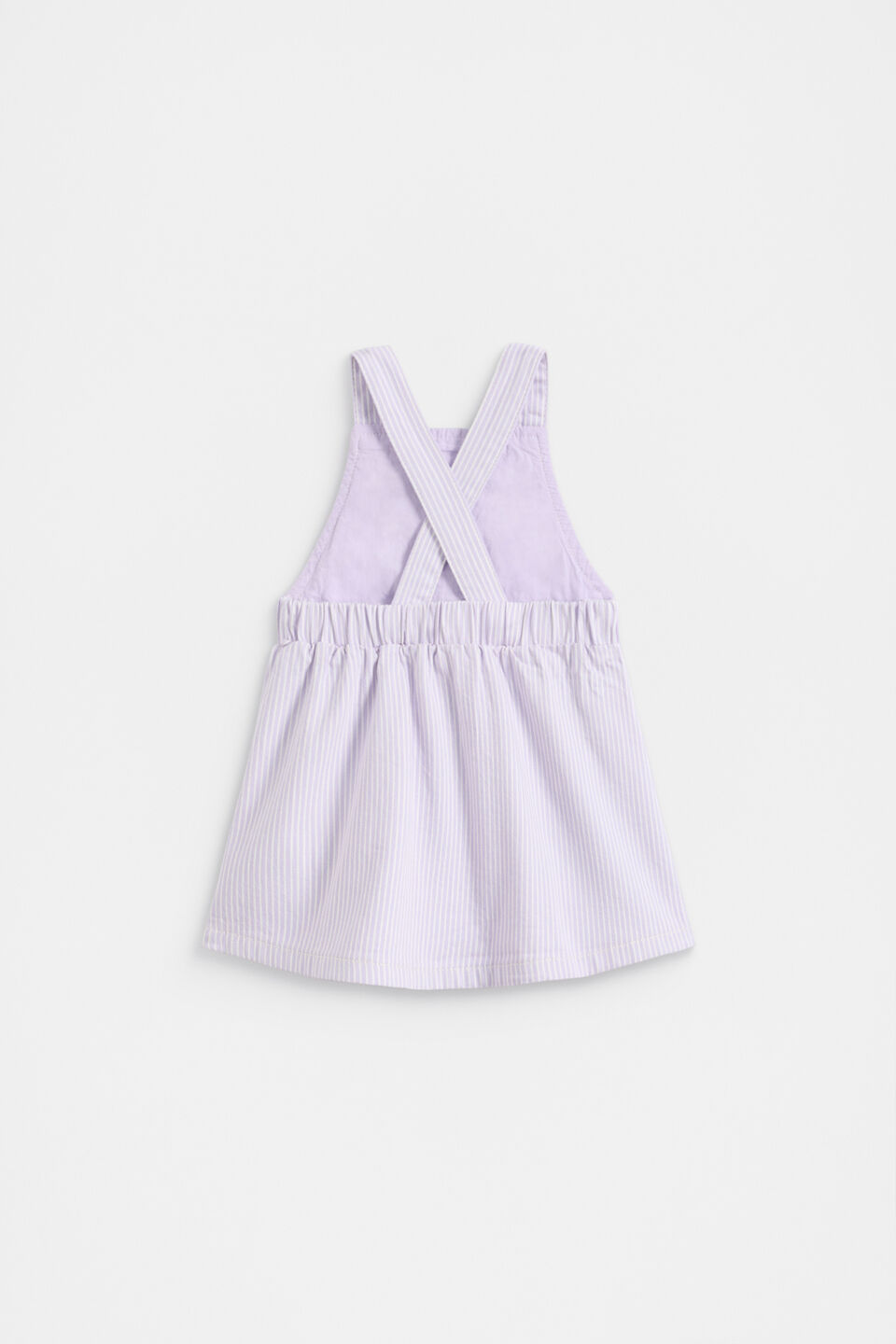 Core Logo Pinafore  Lavender