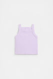Core Logo Rib Tank  Lavender  hi-res