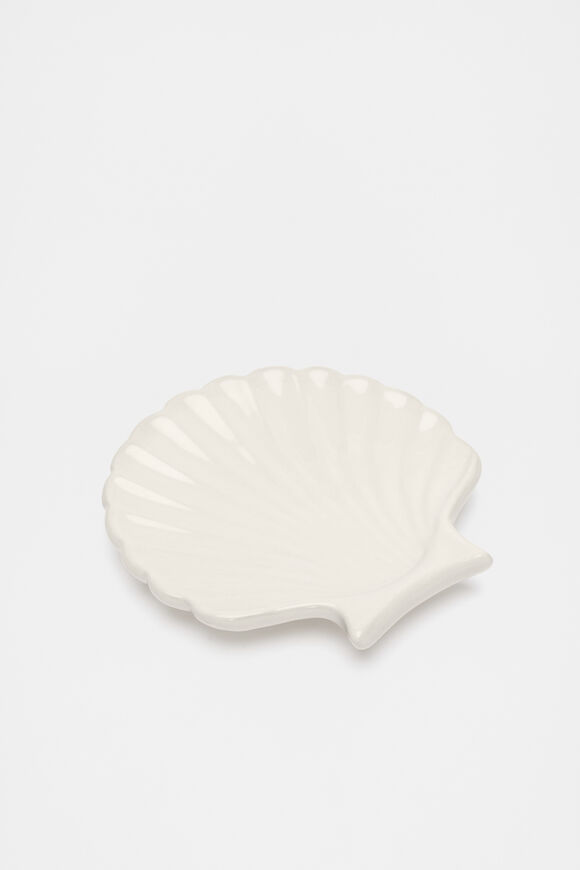 Shell Mini Dish  Cloud Cream  hi-res