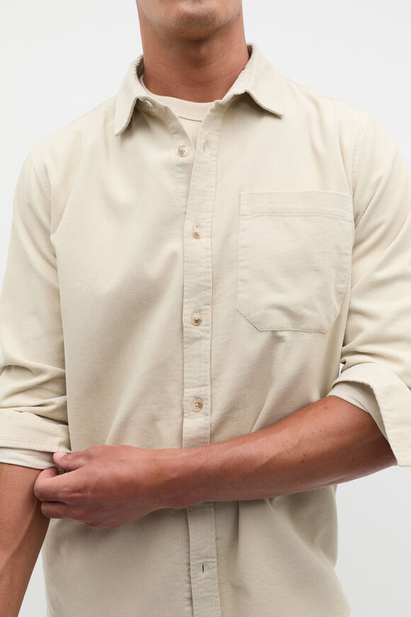Cord Shirt  Cool Stone  hi-res