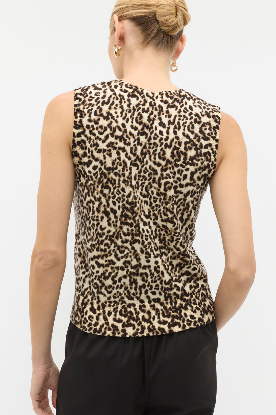 Leopard Print Vest  Animal Print