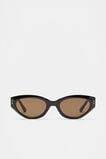 Lida Cat Eye Sunglasses  Black  hi-res