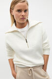 Textured Twist Sweat  Cloud Cream Twist  hi-res