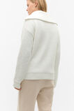 Textured Twist Sweat  Cloud Cream Twist  hi-res
