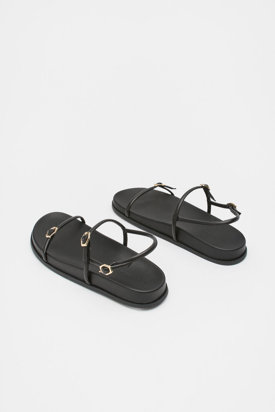 Scarlet Sandal  Black