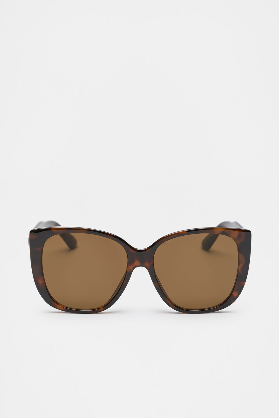 Nicola D Frame Sunglasses  Dark Tort