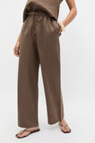 Core Linen Casual Tie Pant  Pinecone  hi-res