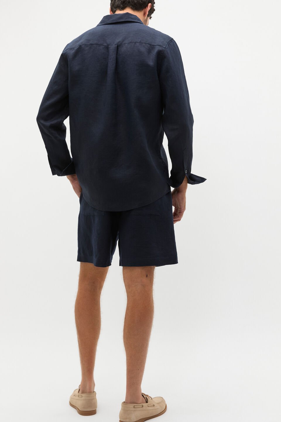 Linen Everyday Shirt  Midnight Blue