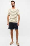 Linen Pullon Short  Midnight Blue  hi-res