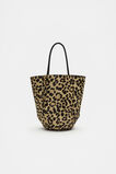 Leather Mini Bucket Bag  Ocelot  hi-res