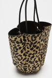 Leather Mini Bucket Bag  Ocelot  hi-res