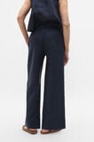 Core Linen Casual Tie Pant  Twilight Blue  hi-res