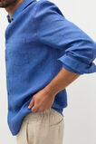 Linen Everyday Shirt  Cobalt  hi-res