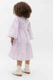 Tiered Gingham Dress  Multi  hi-res