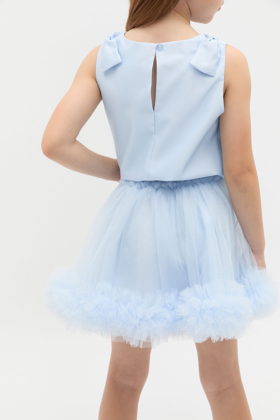 Tulle Skirt  Ice Blue
