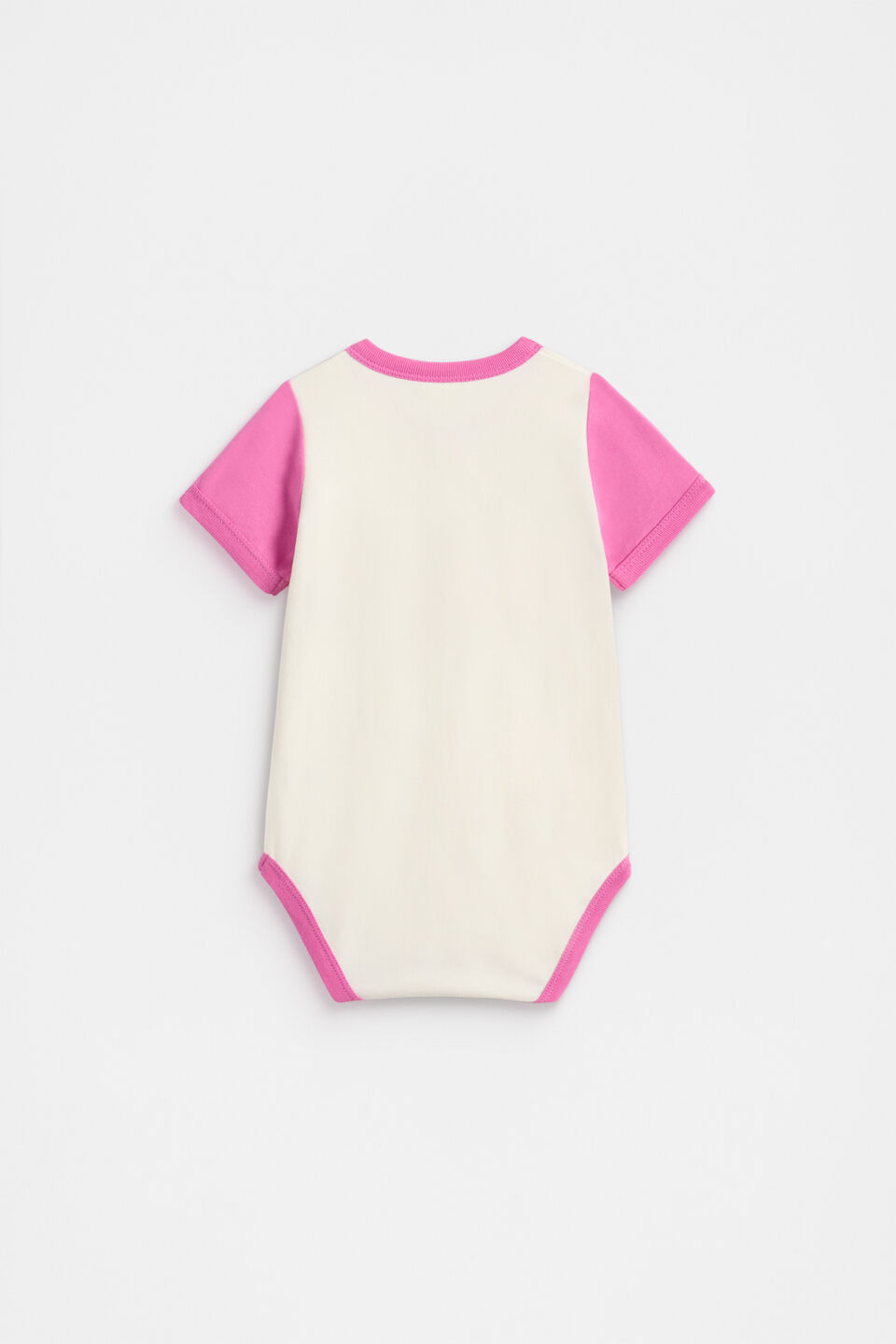 Colourblock Logo Bodysuit  Wild Berry
