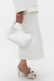 Braided Shoulder Bag  White  hi-res