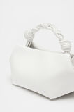 Braided Shoulder Bag  White  hi-res