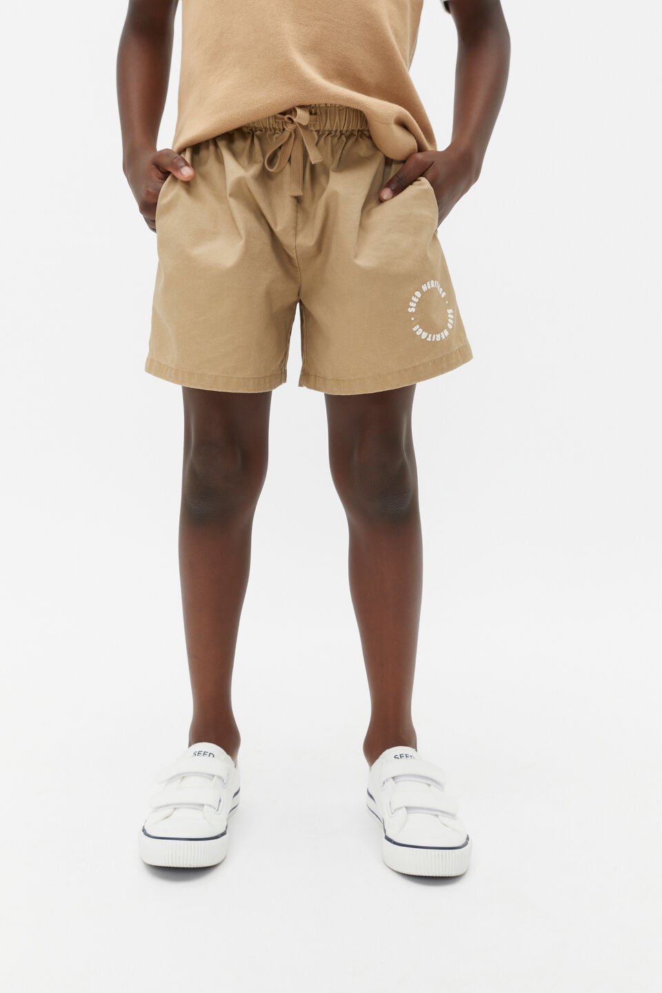 Garment Dye Short  Biscotti