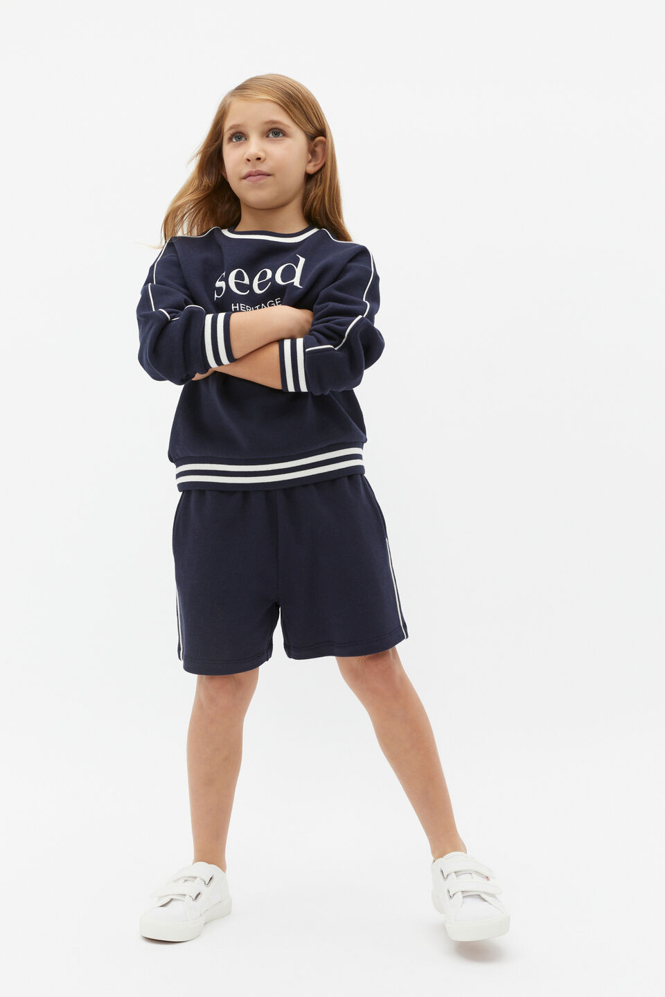 Core Track Short  Midnight Blue