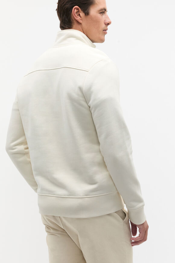 Logo Half Zip  Ivory  hi-res