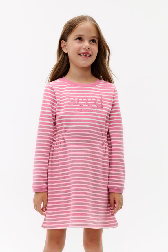 Essential Logo Dress  Raspberry  hi-res