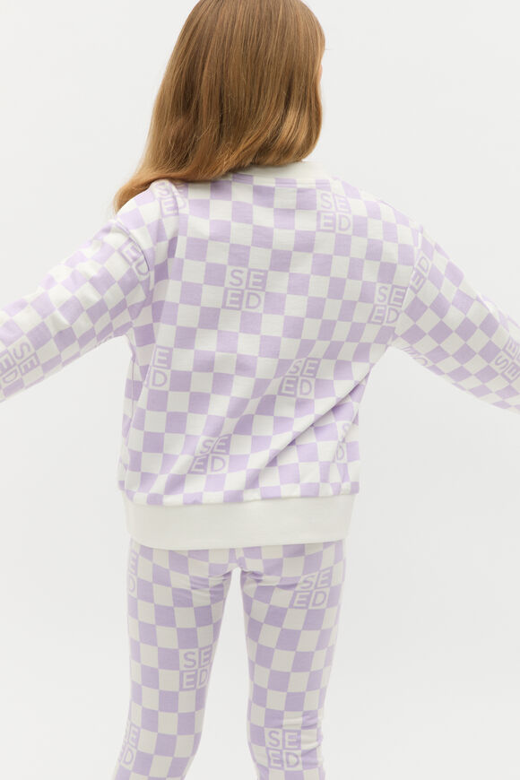 Check Logo Sweat  Lavender  hi-res