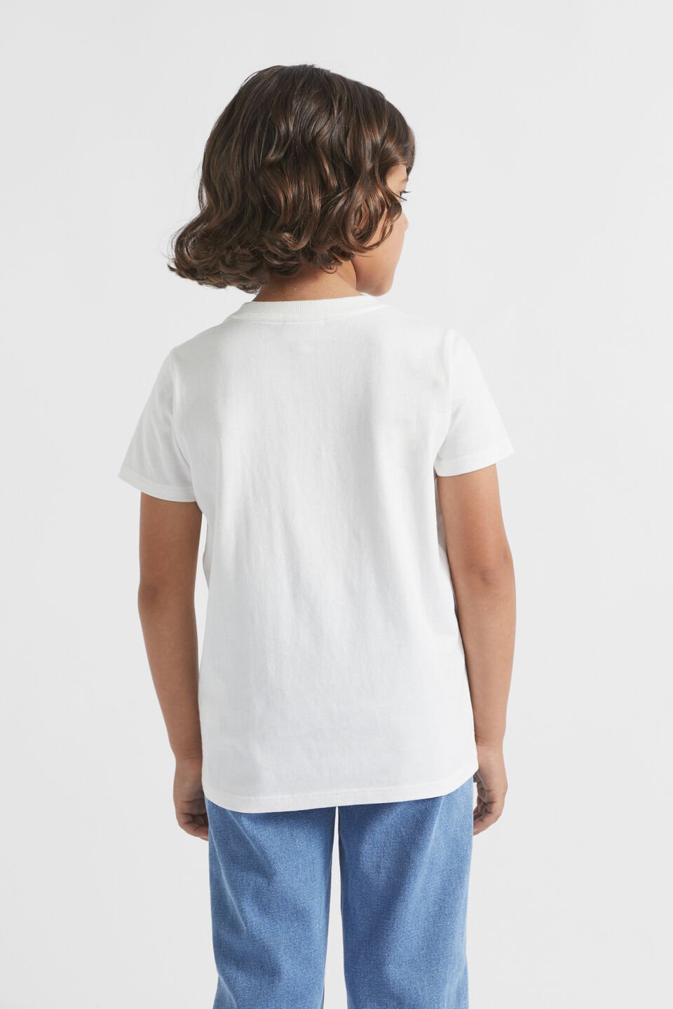 Core Basic Tee  Vintage White