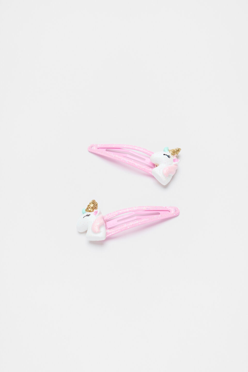 Glitter Unicorn Snaps  Candy Pink