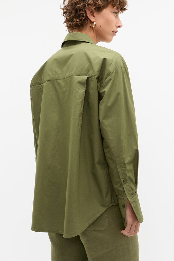 Poplin Pocket Front Shirt  Rainforest  hi-res